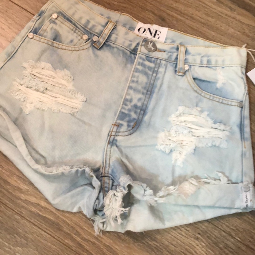 One teaspoon denim shorts